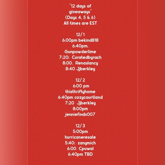 🎁12 Days of Giveaways🎁 Customer Appreciation Show! Anything but Clothes! - Picture 4 of 4